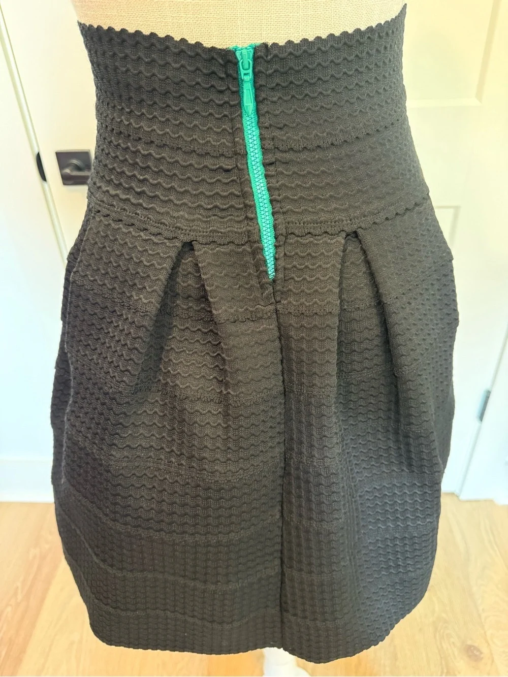 Girls From Savoy Textured Fit & Flare Mini Skirt | XS/S